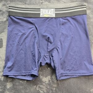 Everlast Blue Boxer Briefs Stretchy Athletic Fit